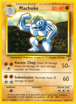 Machoke B2-49 Uncommon Excellent Englisch