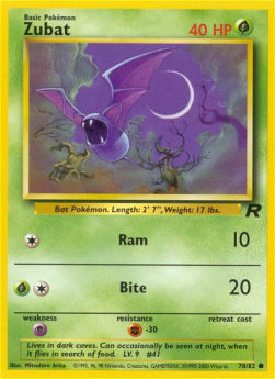 Zubat TR-70 Common Excellent Deutsch