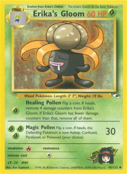 Erika's Gloom GH-45 Uncommon Light Played Englisch