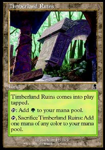 Timberland Ruins ODY-330 Common Light Played Englisch Foil
