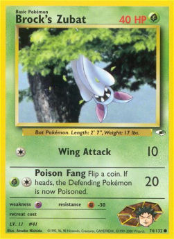 Brock's Zubat GH-74 Common Good Englisch