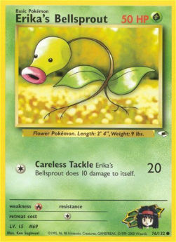 Erika's Bellsprout GH-76 Common Poor Englisch