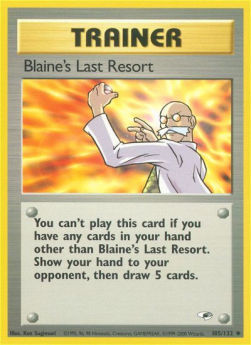 Blaine's Last Resort GH-105 Uncommon Good Englisch