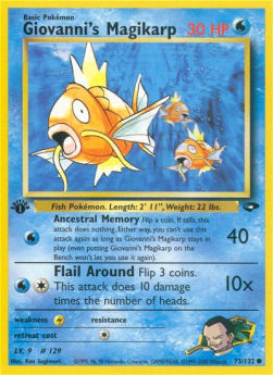 Giovanni's Magikarp GC-73 Common Played Englisch