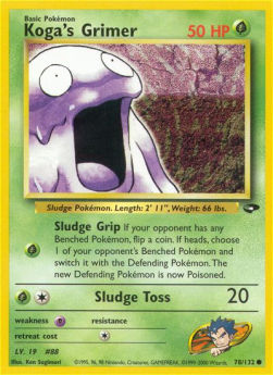 Koga's Grimer GC-78 Common Excellent Englisch