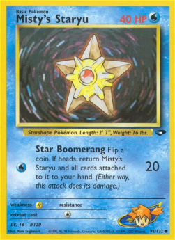 Misty's Staryu GC-92 Common Good Englisch