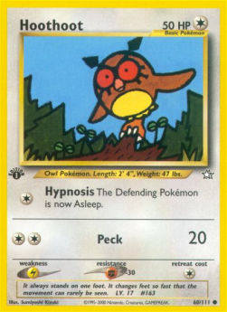 Hoothoot NG-60 Common Excellent Deutsch