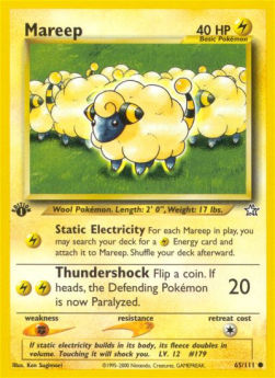 Mareep NG-65 Common Near Mint Englisch