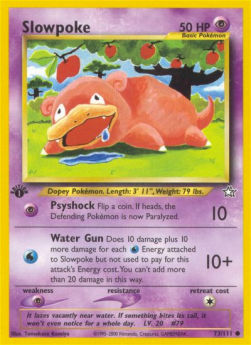 Slowpoke NG-73 Common Played Englisch