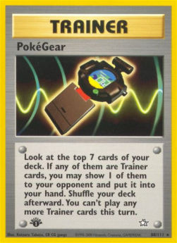 PokéGear NG-88 Rare Played Englisch