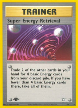 Super-Energiezurückgewinnung NG-89 Rare Excellent Deutsch