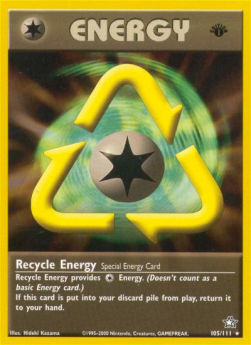 Recycle Energy NG-105 Rare Light Played Englisch