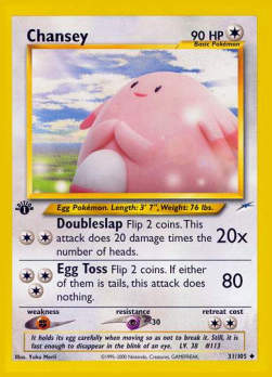 Chansey NDE-31 Uncommon Good Englisch