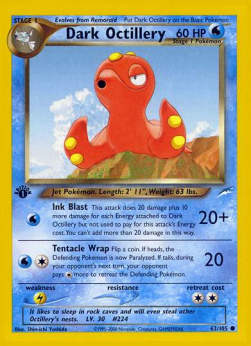 Dunkles Octillery NDE-62 Common Excellent Deutsch