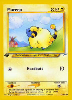 Mareep NDE-75 Common Light Played Englisch