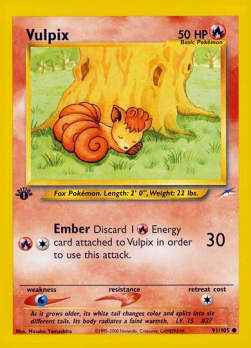 Vulpix NDE-91 Common Good Deutsch 1. Auflage