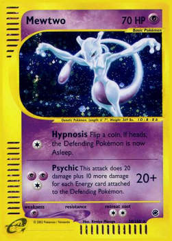 Mewtu EX-20 Holo Rare Played Deutsch