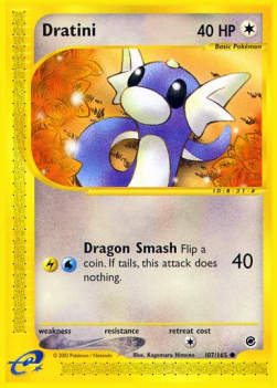Dratini EX-107 Common Light Played Deutsch