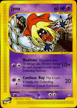 Jynx AQ-18 Rare Light Played Englisch