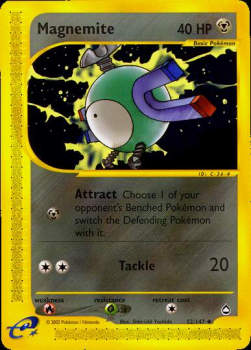 Magnemite AQ-52 Uncommon Light Played Englisch