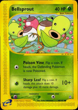 Bellsprout AQ-68 Common Excellent Englisch