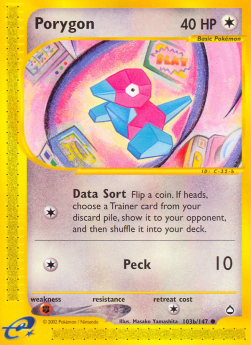 Porygon AQ-103b Common Light Played Deutsch