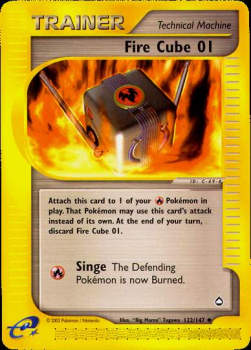 Feuer-Würfel 1 AQ-122 Uncommon Played Deutsch