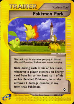 Pokemon-Park AQ-131 Uncommon Good Deutsch