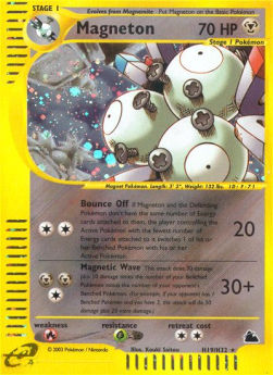 Magneton SK-H19 Holo Rare Light Played Deutsch