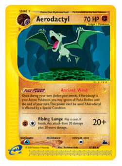 Aerodactyl SK-1 Rare Light Played Englisch