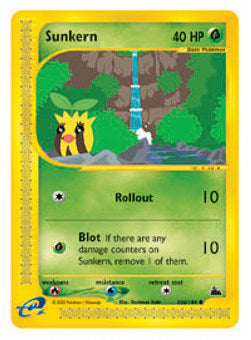 Sunkern SK-106 Common Excellent Englisch Reverse Holo
