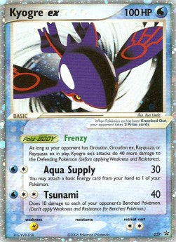 Kyogre ex NP-37 Promo Light Played Deutsch