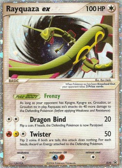 Rayquaza ex NP-39 Promo Poor Deutsch