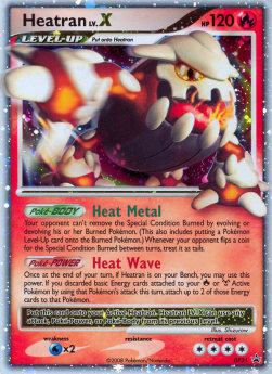 Heatran LV.X DPPR-31 Promo Good Deutsch