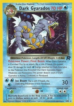 Dark Gyarados TR-8 Promo Excellent Englisch
