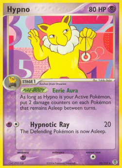 Hypno FL-25 Rare Played Deutsch Reverse Holo