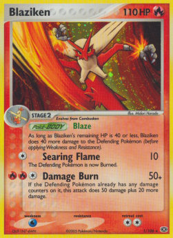 Lohgock EM-1 Holo Rare Played Deutsch