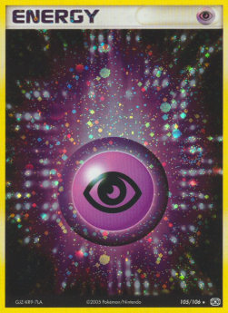 Psychic Energy EM-105 Holo Rare Played Englisch