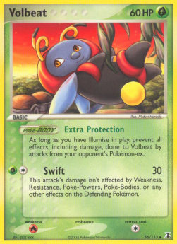 Volbeat DS-56 Uncommon Light Played Deutsch Reverse Holo