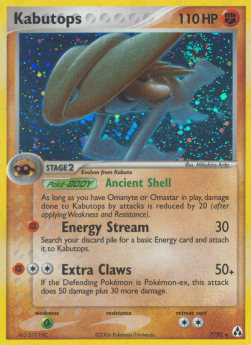 Kabutops LM-7 Holo Rare Light Played Deutsch Reverse Holo