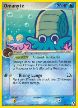 Omanyte LM-60 Common Excellent Englisch Reverse Holo
