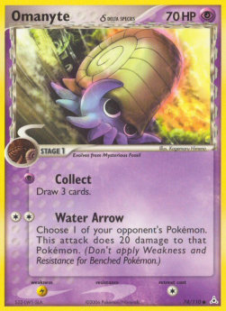 Amonitas δ Delta Species HP-74 Common Played Deutsch