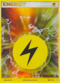 Lightning Energy HP-108 Holo Rare Light Played Englisch