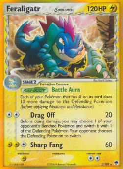 Impergator δ Delta Species DF-2 Holo Rare Light Played Deutsch