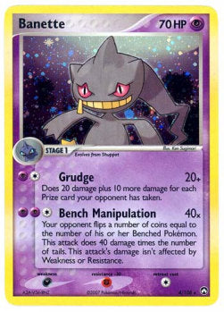 Banette PK-4 Holo Rare Good Deutsch