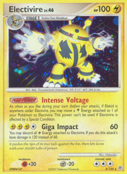 Elevoltek Lv.46 DP-3 Holo Rare Poor Deutsch