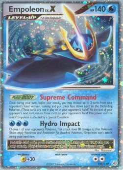 Impoleon LV.X DP-120 Ultra Rare Excellent Deutsch