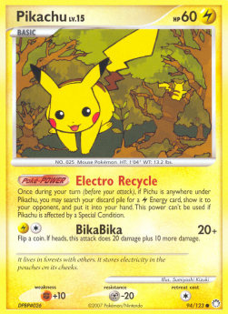 Pikachu Lv.15 MT-94 Common Poor Deutsch