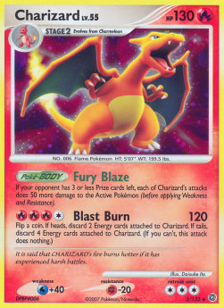 Glurak Lv.55 SW-3 Holo Rare Light Played Deutsch
