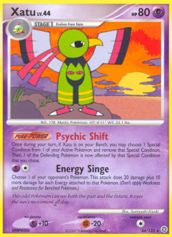 Xatu Lv.44 SW-44 Rare Light Played Deutsch Reverse Holo